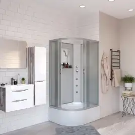 Душевая кабина Niagara Classic 120х80х200 NG-2310-14RBKG высокий поддон, с гидромассажем, 23101424RBKG