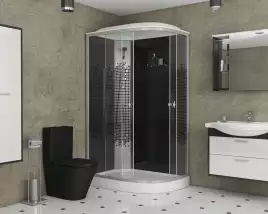Душевая кабина Niagara Eco 120х80х215 NG-4512-14R низкий поддон, без гидромассажа