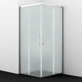 Душевой уголок WasserKRAFT Main 41S 90х90 41S03M профиль Хром стекло Матовое