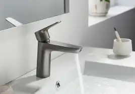 Смеситель для раковины Aquatek Бетта AQ1110BGM, Оружейная сталь