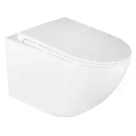 Унитаз подвесной Azario BONELLE AZ-2801E подвесной, безободковый, со смывом 