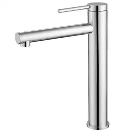 Смеситель для накладной раковины Abber Emotion AF8811, однорычажный, высокий, Хром