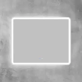 Зеркало BelBagno MARINO 100х80 SPC-MAR-1000-800-LED-TCH-SND с подстветкой, сенсорный выключатель, голосовым управлением и подогревом