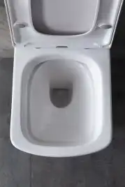 Подвесной безободковый унитаз Allen Brau Liberty 4.33004.20 без сиденья, белый глянец