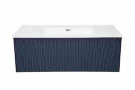 Тумба под раковину La Fenice Terra 100 FNC-01-TER-BG-100 Подвесная Синяя матовая