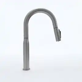 Смеситель для кухни AVS PureRiver 811-171-BN с выдвижным изливом, брашированный никель