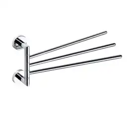 Тройной полотенцедержатель поворотный 45 см BEMETA OMEGA хром 104204112