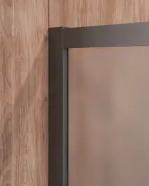 Душевой уголок CEZARES MOLVENO-A-2-90-P-GM стекло Матовое рифленая, профиль Оружейная сталь