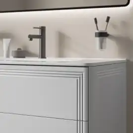 Тумба с раковиной IDDIS Oxford Neo 100, подвесная, Белая, OXN10W0i95K