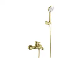 Смеситель для ванны Aquatek Оберон AQ1249BG, Золото матовое