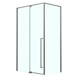 Душевой уголок Azario MALE SQR 120х80 AZ-J50-12080-MGR-CL, профиль графит матовый, стекло Прозрачное
