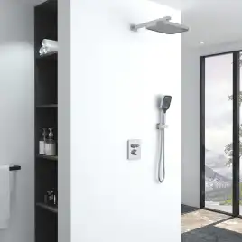 Душевая система  Vincea  VSFW-321MT1CH VSFW-321MT1CH  с термостатом, встраиваемая, хром