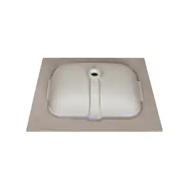 Раковина мебельная AVS Шарм 80x56 белая/кремовая