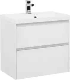 Тумба под раковину Aquanet Гласс 70 белый 206700