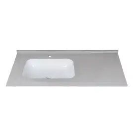 Раковина мебельная AVS Шарм 120x56 L белая/серая