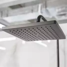 Душевая система AVS Cube 811-152-MB, черный матовый