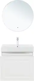 Тумба под раковину Aquanet Агата 60 белый сатин, 345480