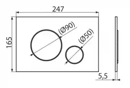 Инсталляция для унитаза AlcaPlast AM101/1120-4:1 RU M670-0001 Белая