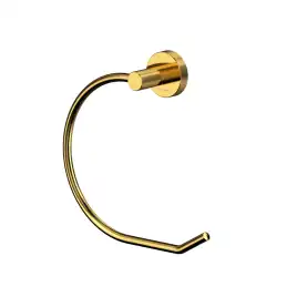 Полотенцедержатель кольцо Whitecross ERGO gold, ER2254GL, Золото глянцевое