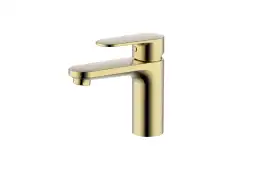 Смеситель для раковины Aquatek Ника AQ1810BG, Золото матовое