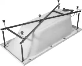 Акриловая ванна Aquanet Nexus 175x80 (с каркасом), 362756