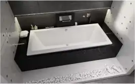 Акриловая ванна RIHO LUSSO 190х90 прямоугольная B037001005