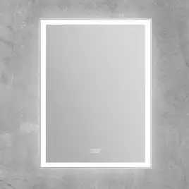 Зеркало BelBagno SPC-GRT 60х80 SPC-GRT-600-800-LED-TCH-WARM с подстветкой, сенсорный выключатель, с подогревом