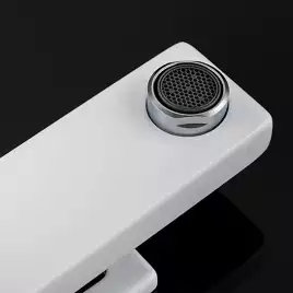 Смеситель для раковины Gappo G1017-8, Белый / Хром