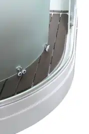 Душевая кабина AvaCan EM2090LED 90x90 см, низкий поддон, с крышей