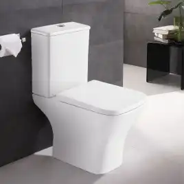 Унитаз-компакт Azario Nigel AZ-55T напольный, безободковый, слив