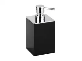 Дозатор жидкого мыла отдельностоящий черный 7,5 см BEMETA GAMMA черный 145609310