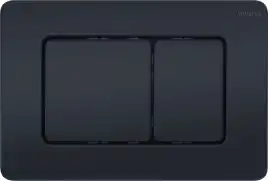 Кнопка смыва Aquatek KDI-0000040, Черный матовый