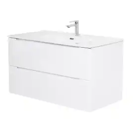 Тумба под раковину BelBagno ETNA-900-2C-SO-BL-P подвесная Bianco Lucido