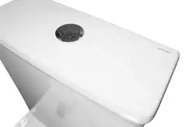 Унитаз напольный Azario FRENTO AZ-2311 безободковый, с бачком и сидением микролифт, Белый глянцевый