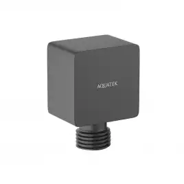 Шланговое подключение Aquatek  AQ2459MB, Черный матовый