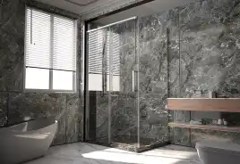 Душевой уголок  Veconi Premium Trento 140х80 PTC40-SP-14080-CH-01-C4, стекло Прозрачное профиль Хром