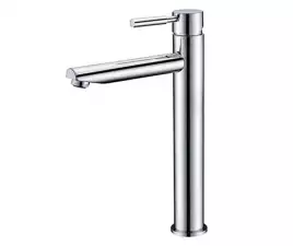 Смеситель для накладной раковины WasserKRAFT Main 4100 4103H, однорычажный, высокий, Хром