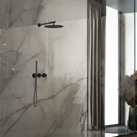 Душевая система  Vincea Groove VSFW-4G01MB VSFW-4G01MB встраиваемая, черный матовый