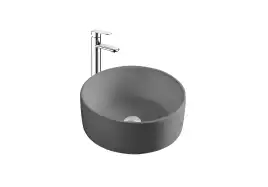 Раковина накладная Aquatek 40х40х16,5 AQ5118-MG, Серая матовая