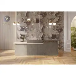 Керамогранит AVS Century Marble 60x120 полированный, коричневый