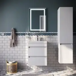 Тумба с раковиной IDDIS Zodiac 50, подвесная, Белая, ZOD5CB0i95K