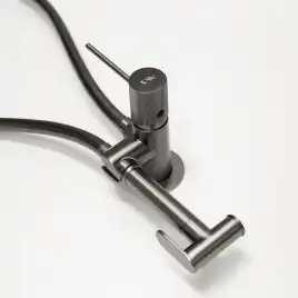 Гигиенический душ со смесителем AVS Pulse 811-031-GM, оружейная сталь