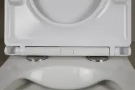 Подвесной унитаз Azario Pro PRO-002 безободковый, с сиденьем микролифт, Белый глянцевый