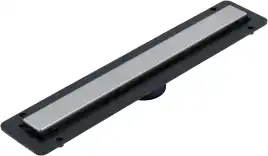 Душевой лоток Allen Brau Infinity 9.50003.SS 550 мм с решеткой под плитку, Хром матовый