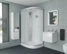 Душевая кабина Niagara Eco 120х80х215 NG-4312-14L низкий поддон, без гидромассажа