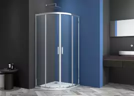 Душевой уголок AVS Раунд Изи 90x90 профиль хром, стекло прозрачное, 803-0004-195-90/90-CR-T