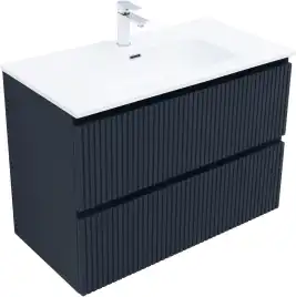 Тумба под раковину Aquanet Джейн (Flat) 90 маренго, подвесная, 335430