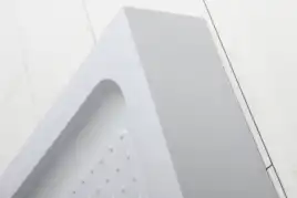 Акриловый душевой поддон BelBagno 85х85, TRAY-BB-A-85-15-W, Белый