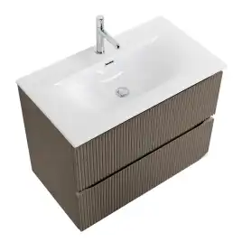 Тумба под раковину BelBagno UNO-900-2C-SO-СO подвесная, Бежевый матовый