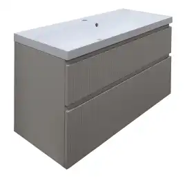 Тумба с раковиной Azario Viola 100 CS00097150, подвесная, Бежевая